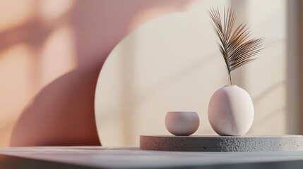 Poster - Aesthetic appeal of minimalist floral arrangements in bright airy modern living spaces an artistic perspective