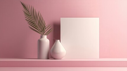Poster - Creative home decor arrangement modern living space visual design stylish environment minimalist viewpoint aesthetic concepts