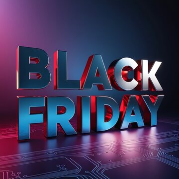 A black friday sale poster 