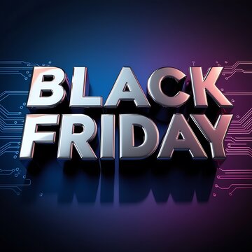 A black friday sale poster 