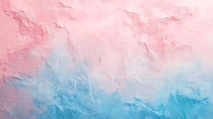 Poster - Pastel gradient background blending soft pink and light blue hues for creative projects