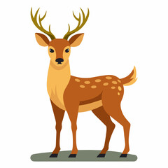 Poster - deer illustration