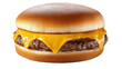 © Agent06 - Delicious cheeseburger with melted cheese. transparent background