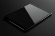 © Serhii - Sleek Modern Black Tablet with Touch Screen Display on a Clean White Background