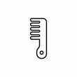 © Nijat - hair comb icon sign vector