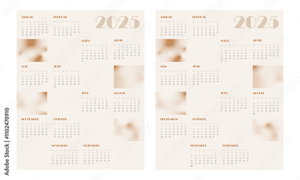 2025 2026 calendar vector design template, simple and clean design