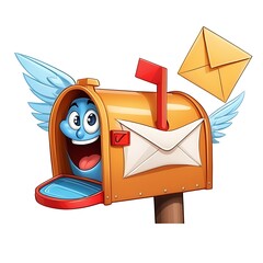 mailbox with letter