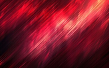Poster - Abstract Red Diagonal Lines Background Image