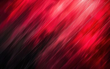Poster - Abstract Red Diagonal Lines Gradient Texture