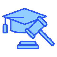 Sticker - Education Law Icon