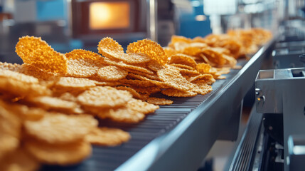 Poster - Automated production of snack line wheat thins in a modern facility a technical overview