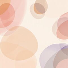 Artistic watercolor design featuring abstract fluid patterns and rounded shapes in retro colors, retro colors, abstract, watercolor