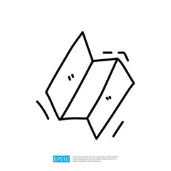 Poster - A simple line drawing of an open map, suggesting exploration and navigation.