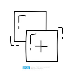 Poster - Two abstract geometric shapes with question marks and symbols, suggesting inquiry or analysis.
