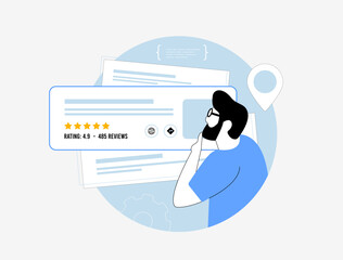 Poster - local business seo with schema markup to optimize business listings, reviews and events. structured 