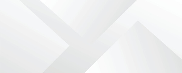 Poster - geometric modern design. vector Illustration. Abstract white and gray gradient background.