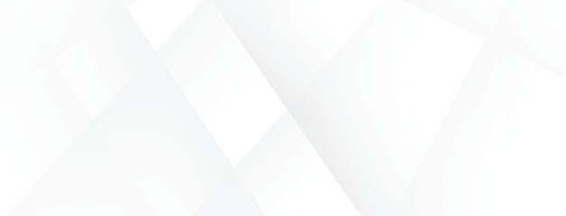 Poster - geometric modern design. vector Illustration. Abstract white and gray gradient background.