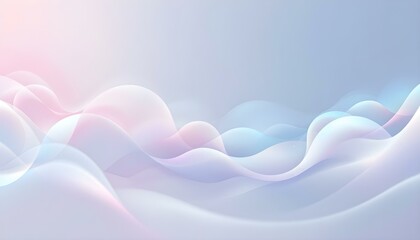 Poster - Abstract liquid background with 3d popup composition in pink. Background vibrant abstract color gradients. Abstract background waves. Set of blurred backgrounds with pastel colors wave shapes