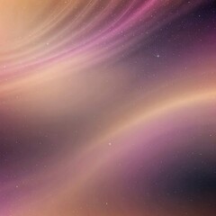 soft pink and gold gradient sky with glowing light trails.
