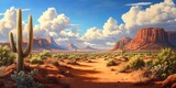 Mesmerizing Views of Arizona’s Desert Through Generative Art