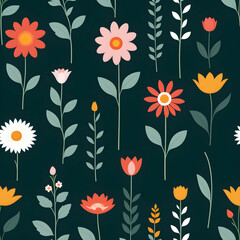 Wall Mural - floral pattern