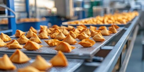 Poster - Automated production process of fortune cookies in a food factory a technical overview of high-tech manufacturing solutions