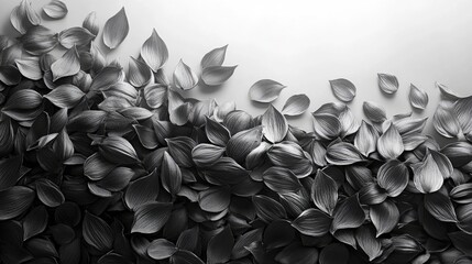 Poster - Black sunflower seeds arranged artistically on a white background showcasing texture and contrast for culinary or decorative purposes