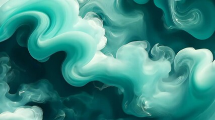 Wall Mural - abstract smoke with flowing waves and liquid texture