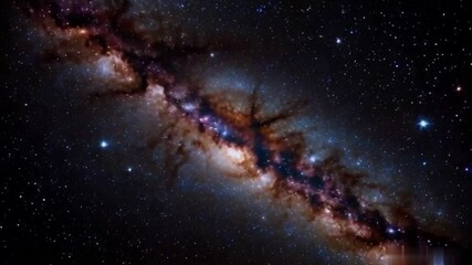 Wall Mural - The Milky Way’s Core: A Tour of the Galactic Center