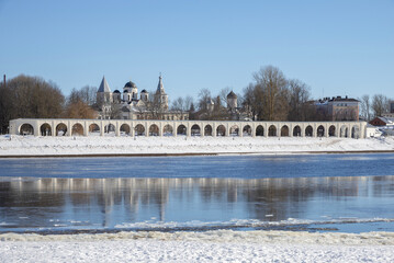 Wall Mural - Gostiny dvor. Veliky Novgorod, Russia