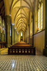 interior of church