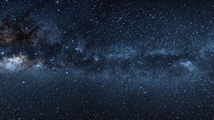 A photo of a night sky with many stars.