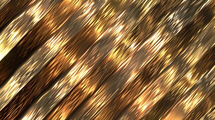 Poster - A shiny, metallic, golden background.