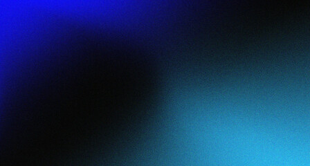 Wall Mural - Dark blue black grainy blend blurred smooth transitions tone empty space for design