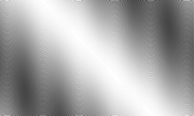 Aufkleber - Engraved Effect Vector background. Dissolve Halftone Vector Background. Thin lines pattern.