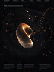 Poster - Network 5g. Wireless data transmission 5g technology internet speed broadband five hotspots wifi global networking landing vector page