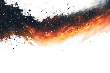 Wall Mural - stock crafts harmonious and swirling abstract patterns set against a transparent backdrop.