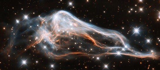 Wall Mural - space galaxy with stars
