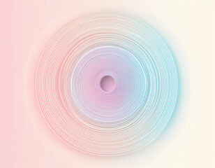 Sticker - Pastel Circle Abstract