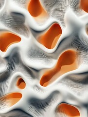 Poster - vector 3d irregular patterns
