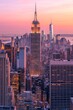 New York City Skyline at Sunset