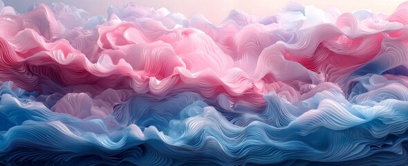 Poster - A contemporary blue background featuring a light effect and a gradient, lit by daylight, perfect for product showcases or blank advertising banners.