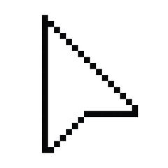 Poster - pixel computer mouse click pointer cursor arrow. mouse cursor arrow. pointer arrow. cursor icon