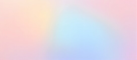Poster - Soft pastel gradient with dreamy abstract colors