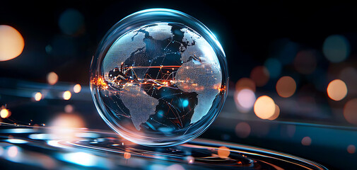 Poster - Global economic volatility impacting technology and business in a digital environment a futuristic viewpoint