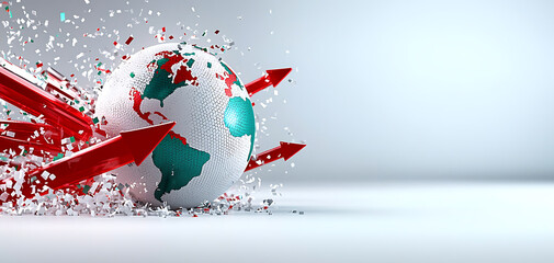 Poster - Economic volatility and global trends in business innovative strategies digital landscape dynamic viewpoint insights and analysis