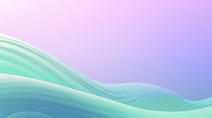 Abstract gradient background, transitioning from soft lavender to fresh mint, designed for app UI. The layout is well-balanced and comfortable, the interface is attractive and user-friendly.