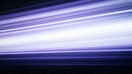 Poster - Abstract background with dynamic, purple and white diagonal lines creating a motion blur effect.  Perfect for technology, speed, or energy themes.