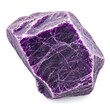 © Pixel Perfect by abd - Photorealistic Purple Rock on White Surface, purple color stone on white background