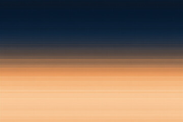 Sticker - orange sky background